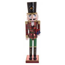 Χριστουγεννιάτικος Διακοσμητικός Μολυβένιος Στρατιώτης, με Δωράκι (50cm)